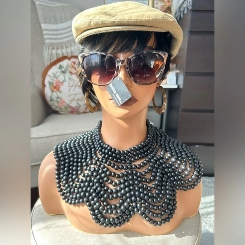 💋copy NWT Tortoise gold trim sunglasses 🕶️ fantas-eyes